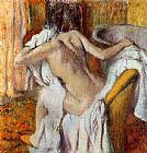 Woman Drying Herself I by Edgar Degas